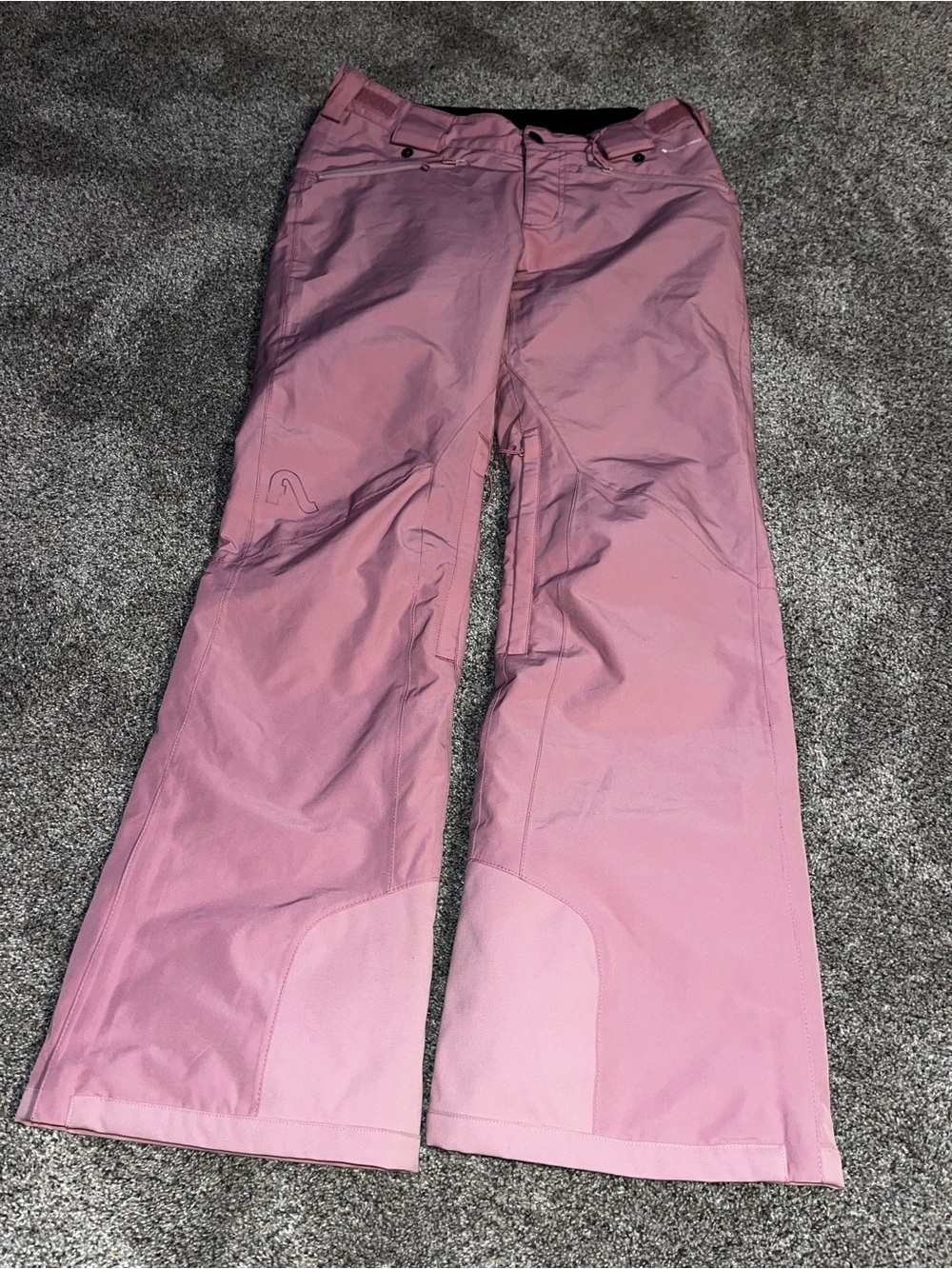 Flylow Intuative Fabrics Waterproof Ski Snowboard Pants Womens Small Pink
